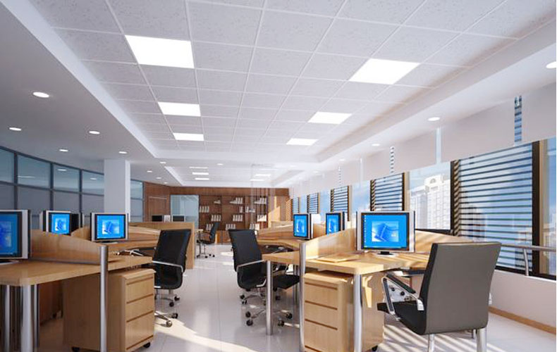 鋁礦棉復(fù)合板安裝效果